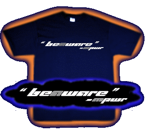 beware/be aware t-shirt